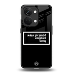 point of view black edition back phone cover | glass case for oneplus nord 3