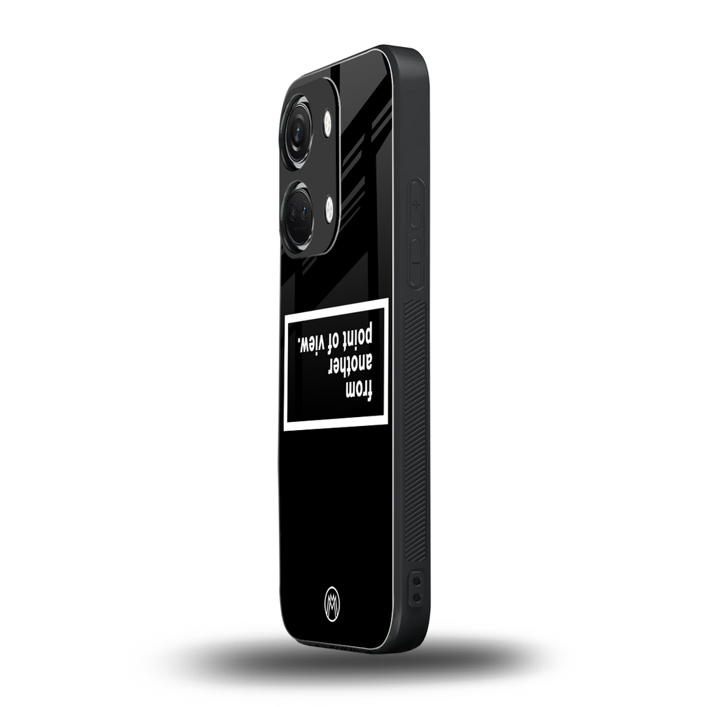 point of view black edition back phone cover | glass case for oneplus nord 3