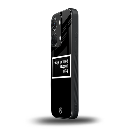 point of view black edition back phone cover | glass case for oneplus nord 3