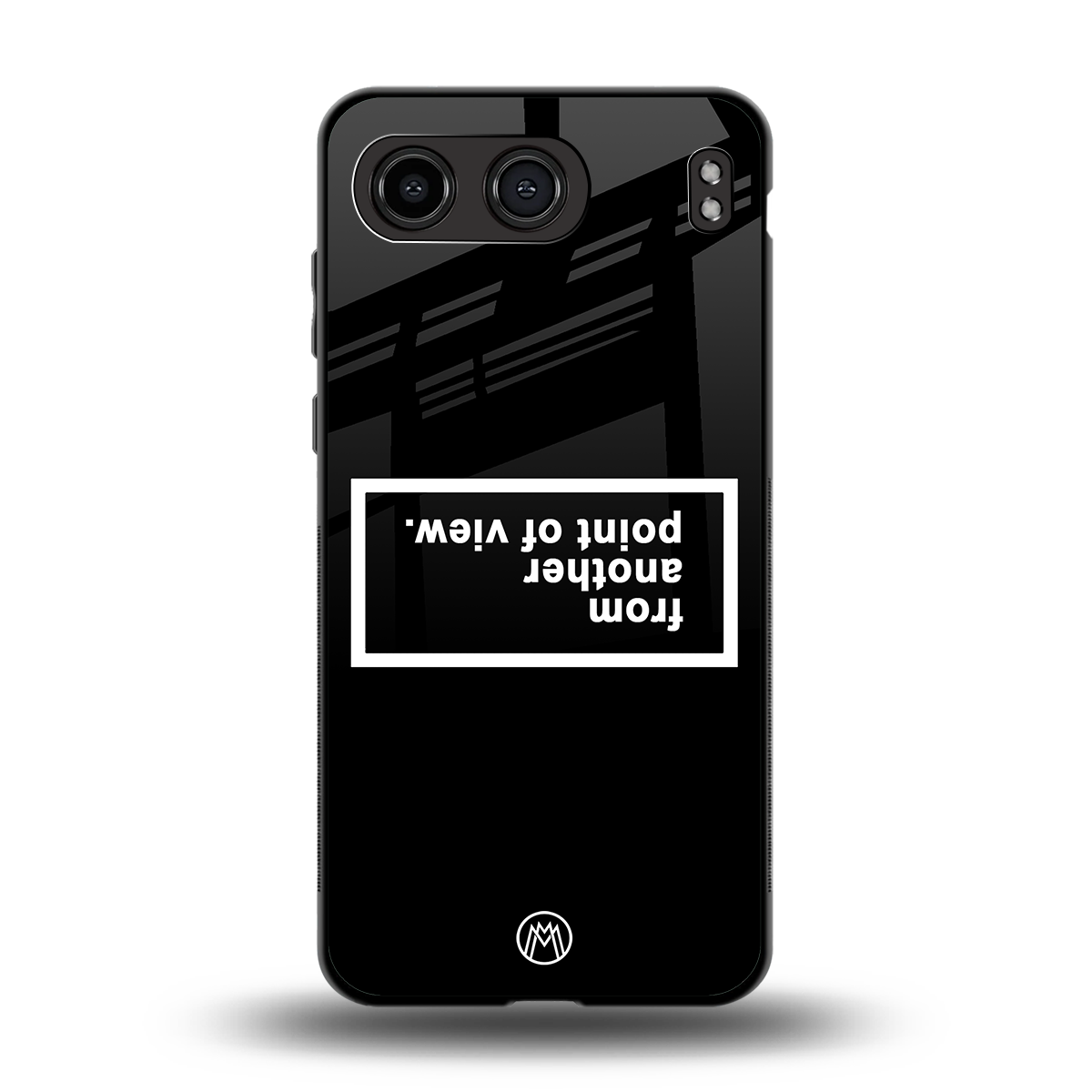 point of view black edition back phone cover | glass case for oneplus nord 4