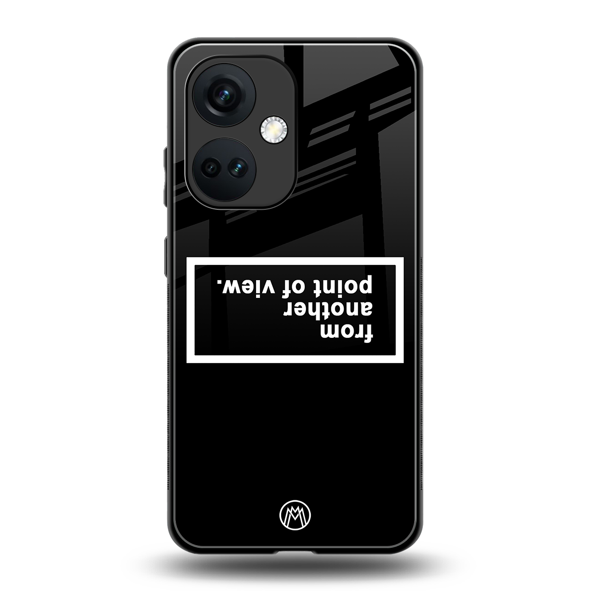 point of view black edition back phone cover | glass case for oneplus nord ce 3