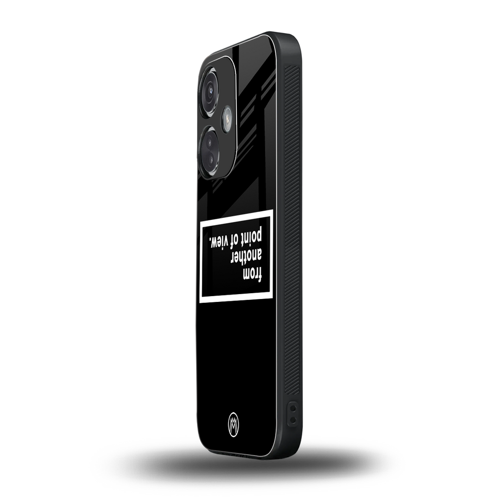 point of view black edition back phone cover | glass case for oneplus nord ce 3