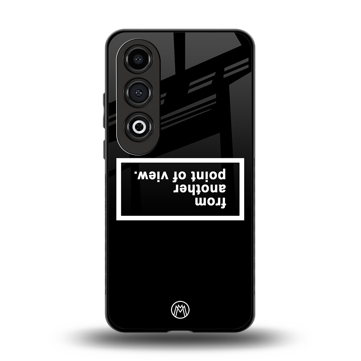 point of view black edition back phone cover | glass case for oneplus nord ce 4