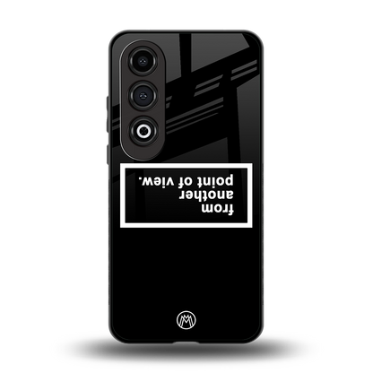 point of view black edition back phone cover | glass case for oneplus nord ce 4
