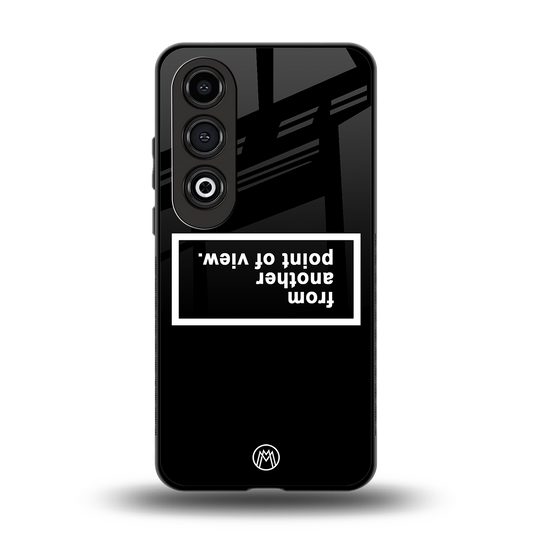 point of view black edition back phone cover | glass case for oneplus nord ce 4