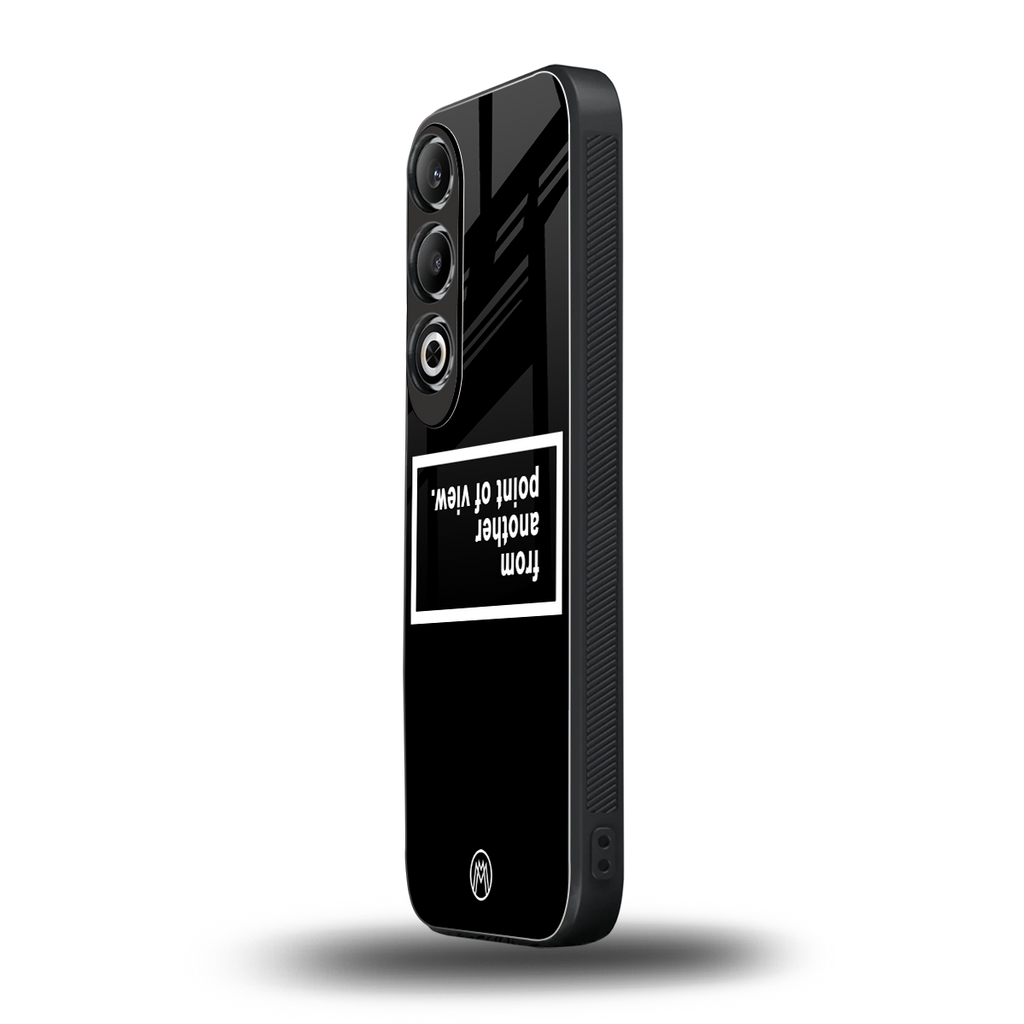 point of view black edition back phone cover | glass case for oneplus nord ce 4