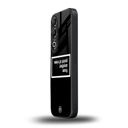 point of view black edition back phone cover | glass case for oneplus nord ce 4
