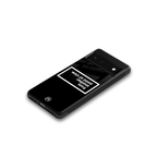 point of view black edition back phone cover | glass case for Google Pixel 6A