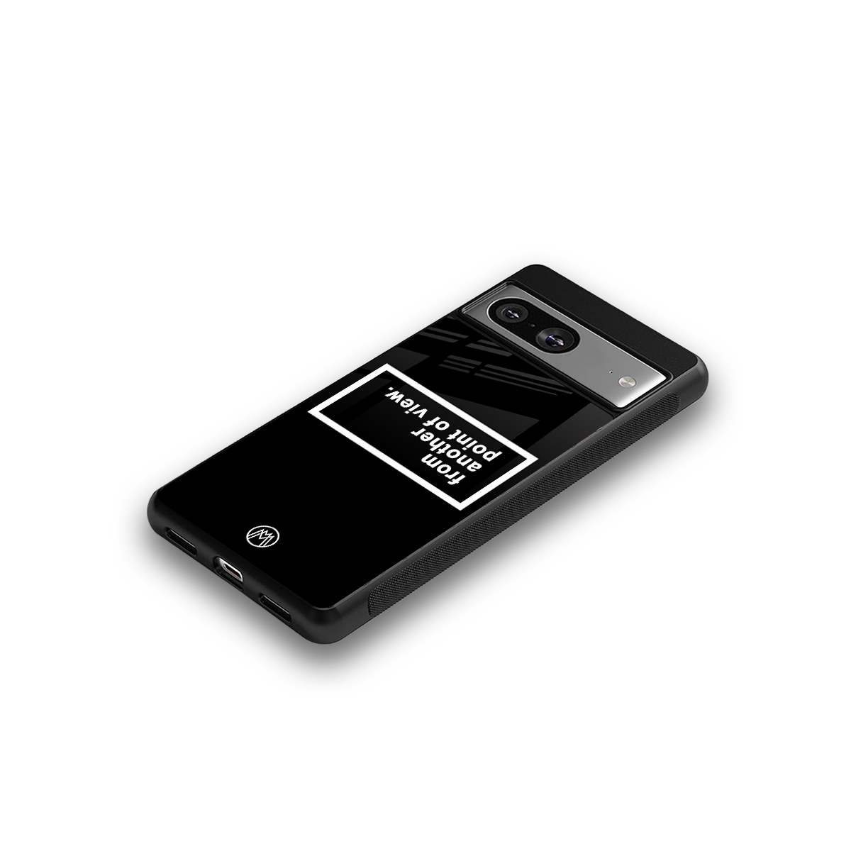 point of view black edition back phone cover | glass case for Google Pixel 8