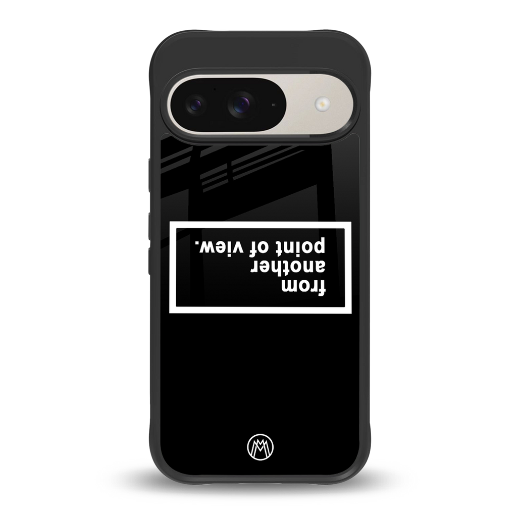point of view black edition back phone cover | glass case for google pixel 9