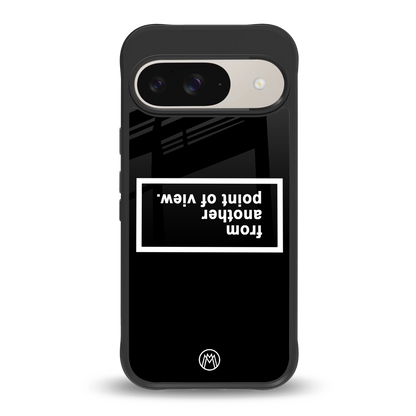 point of view black edition back phone cover | glass case for google pixel 9