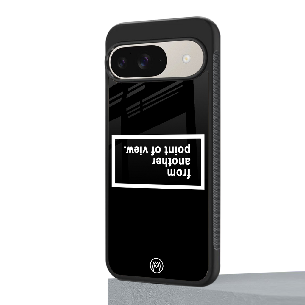 point of view black edition back phone cover | glass case for google pixel 9