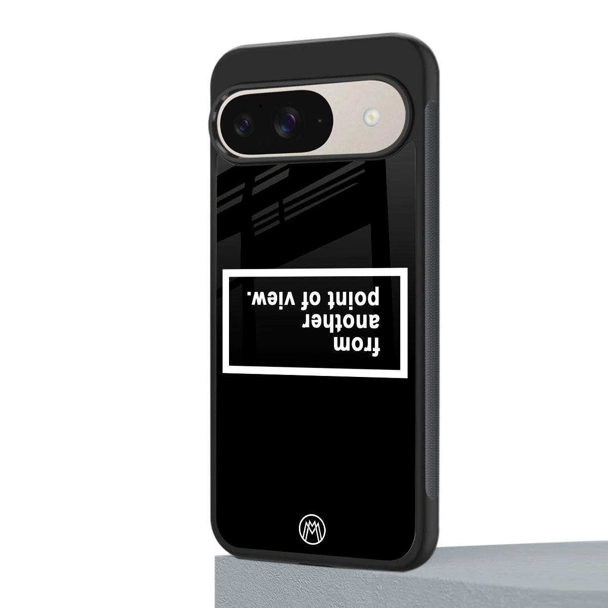 point of view black edition back phone cover | glass case for google pixel 9