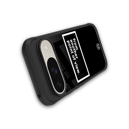 point of view black edition back phone cover | glass case for google pixel 9