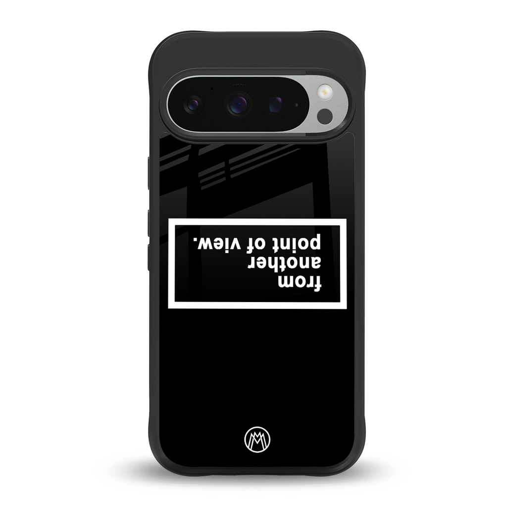 point of view black edition back phone cover | glass case for google pixel 9 pro