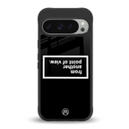 point of view black edition back phone cover | glass case for google pixel 9 pro