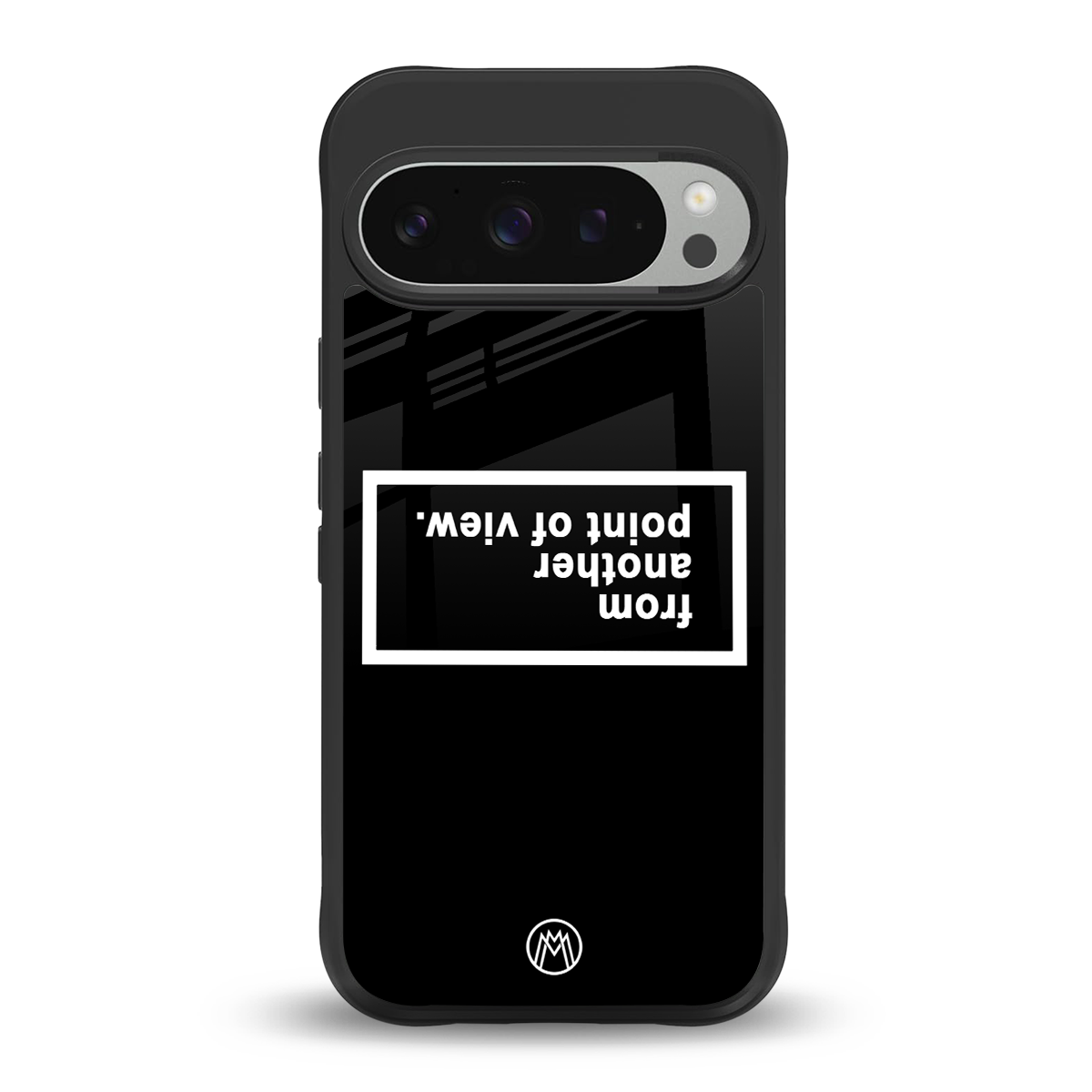 point of view black edition back phone cover | glass case for google pixel 9 pro xl