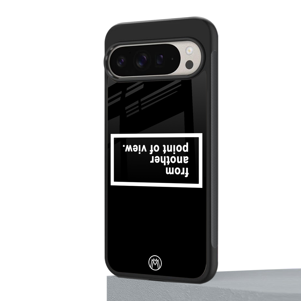 point of view black edition back phone cover | glass case for google pixel 9 pro