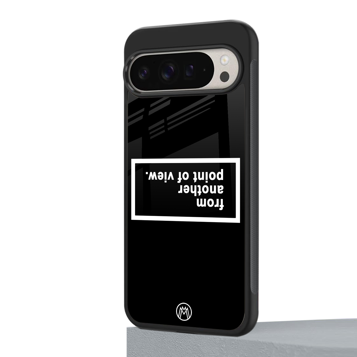 point of view black edition back phone cover | glass case for google pixel 9 pro xl
