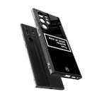point of view black edition back phone cover | glass case for samsung galaxy s23 ultra