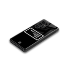 point of view black edition back phone cover | glass case for samsung galaxy s25 ultra
