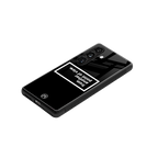 point of view black edition back phone cover | glass case for samsung galaxy s24
