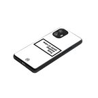 point of view white edition back phone cover | glass case for nothing phone 2