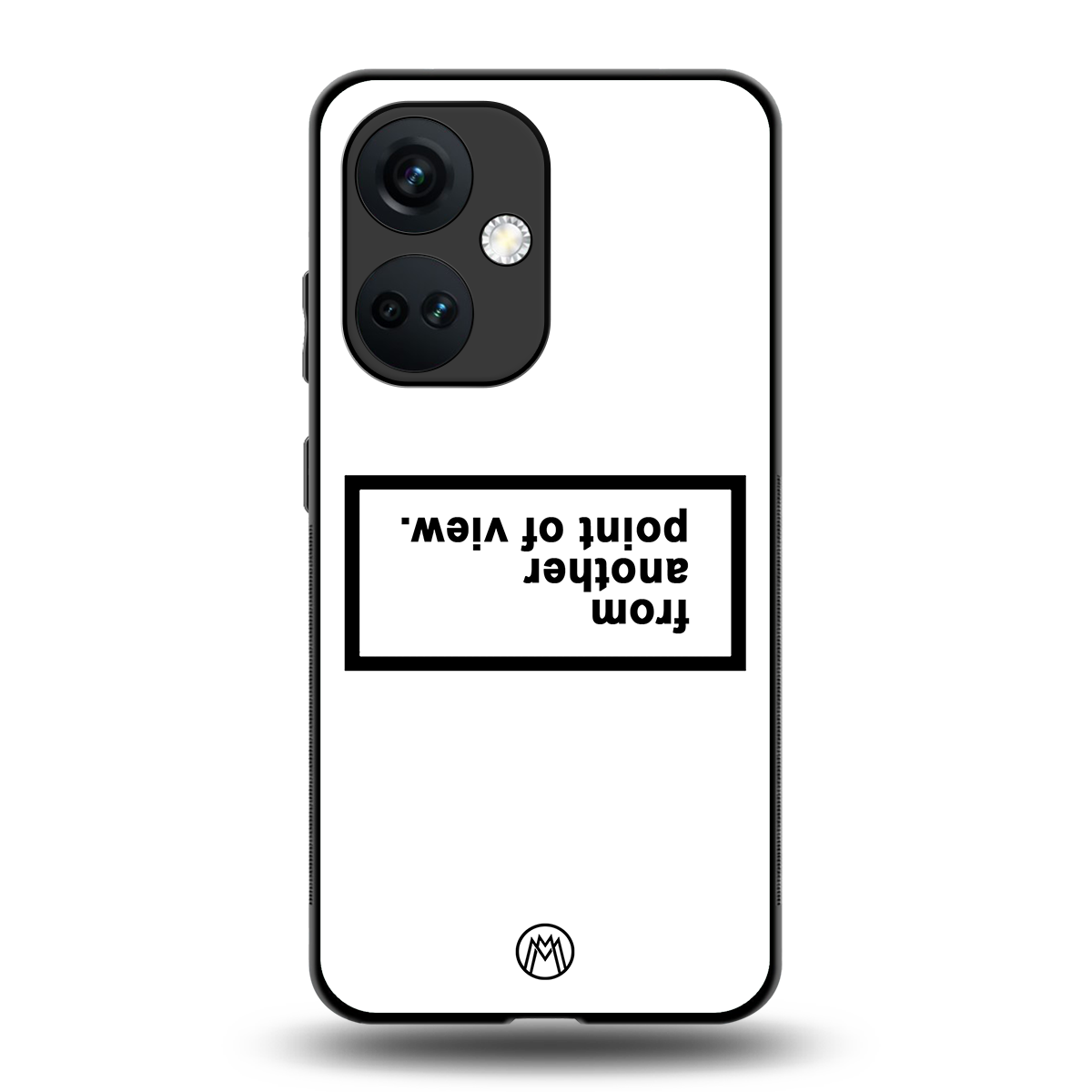 point of view white edition back phone cover | glass case for oneplus nord ce 3