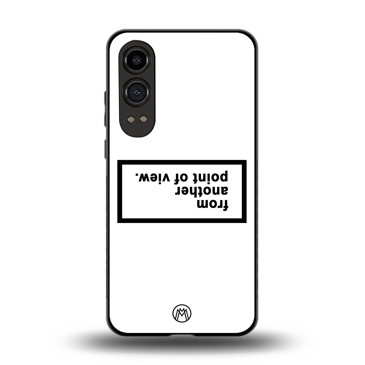 point of view white edition back phone cover | glass case for oneplus nord ce 4 lite