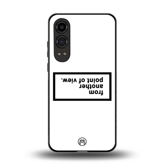 point of view white edition back phone cover | glass case for oneplus nord ce 4 lite