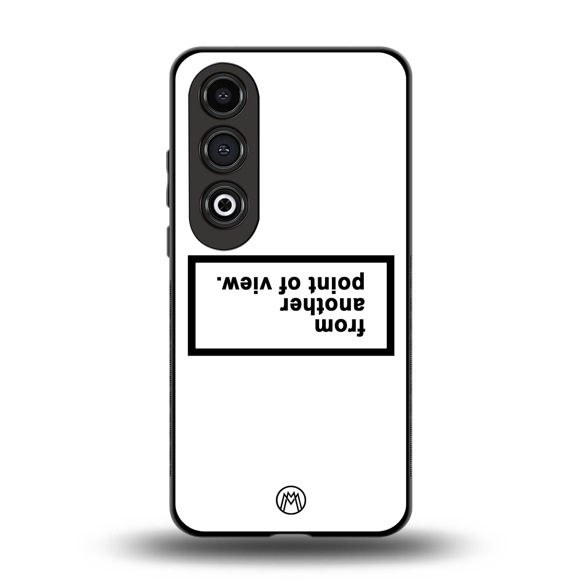 point of view white edition back phone cover | glass case for oneplus nord ce 4