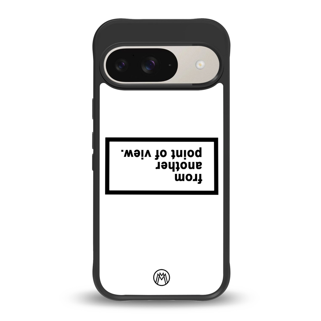 point of view white edition back phone cover | glass case for google pixel 9