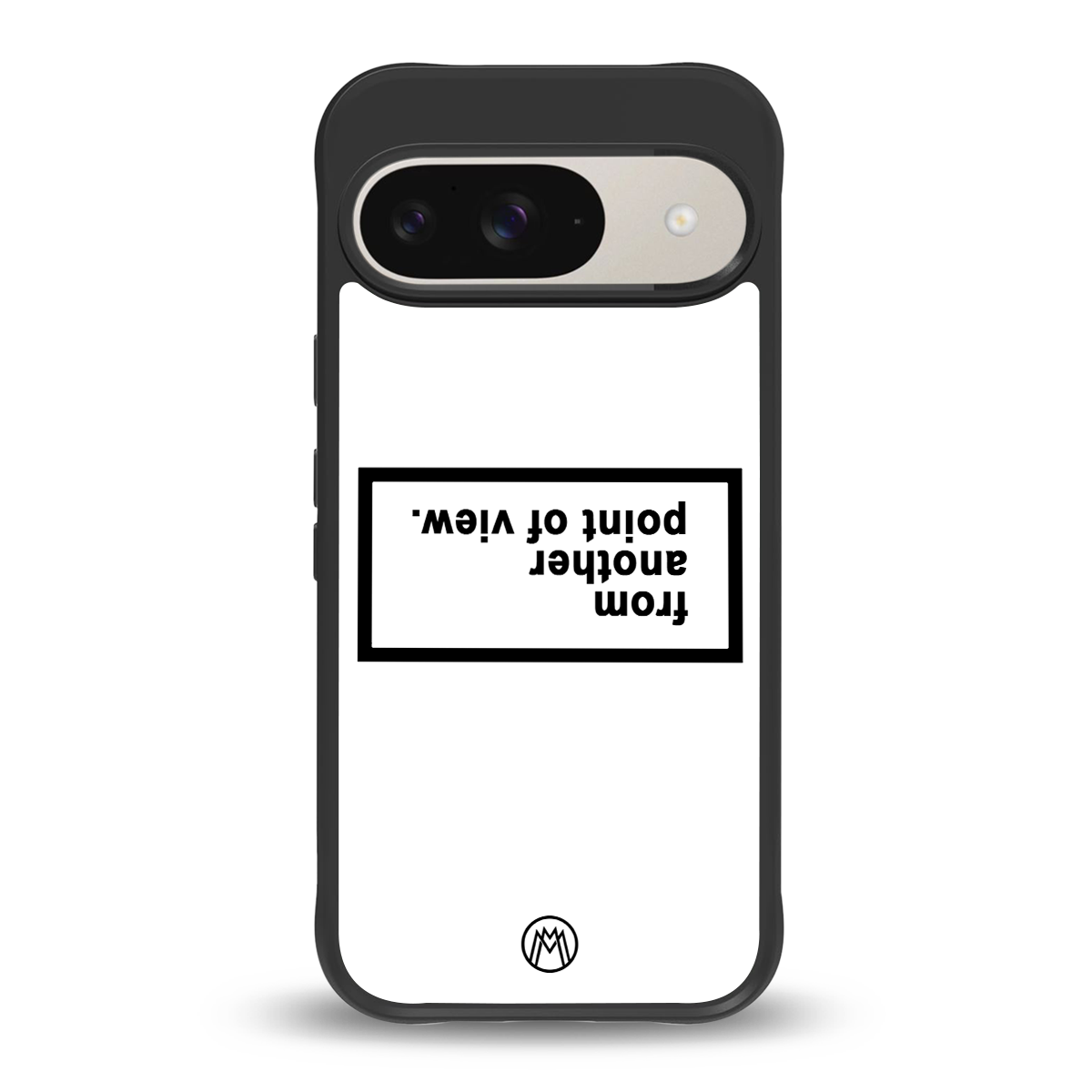 point of view white edition back phone cover | glass case for google pixel 9