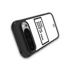 point of view white edition back phone cover | glass case for google pixel 9 pro