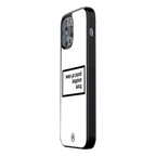 Slim Glass Back Phone Case for Multiple Brands – iPhone, Samsung, Redmi, OnePlus, Oppo, Vivo