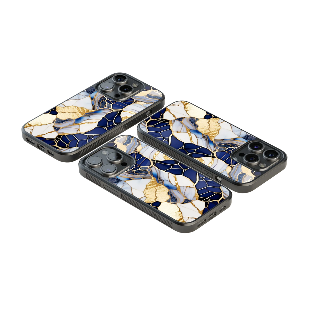 Luxury Glass Back Mobile Cover for iPhone, Samsung Galaxy, OnePlus, Pixel, Redmi & More
