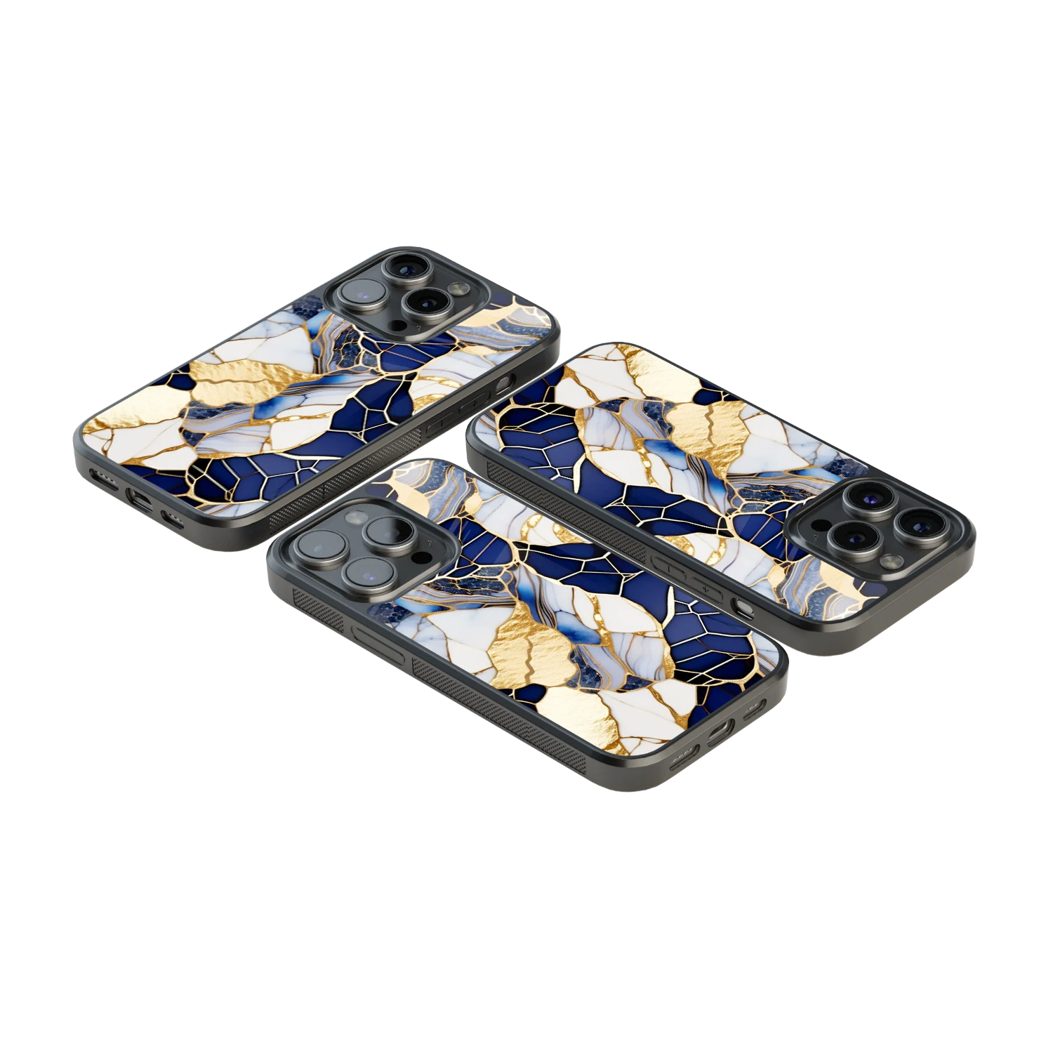 Luxury Glass Back Mobile Cover for iPhone, Samsung Galaxy, OnePlus, Pixel, Redmi & More
