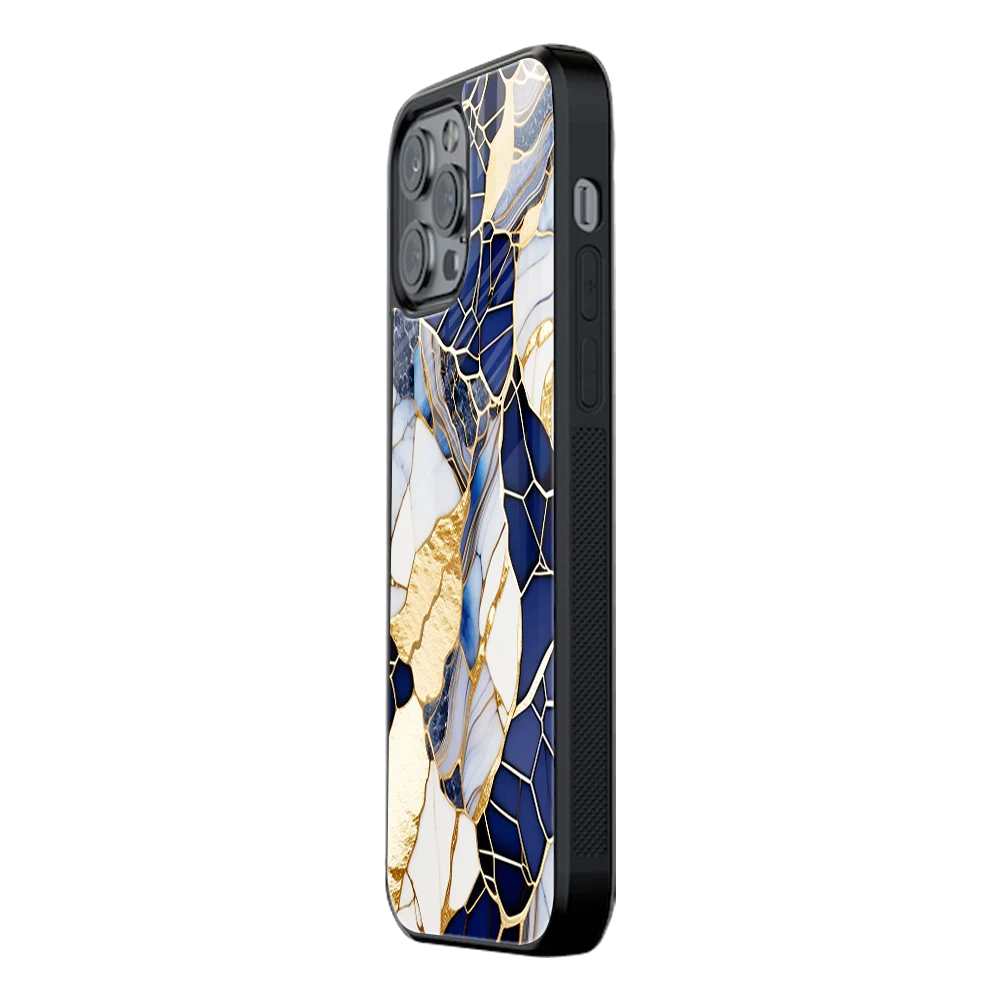 Slim Glass Back Phone Case for Multiple Brands iPhone, Samsung, Redmi, OnePlus, Oppo, Vivo