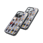 Protective Glass Back Phone Case Compatible with iPhone, Samsung, OnePlus, Pixel & More