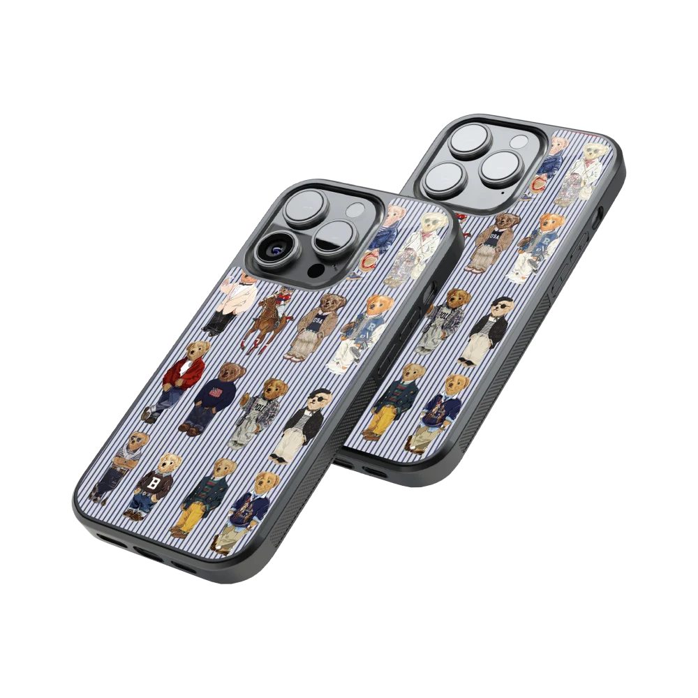 Protective Glass Back Phone Case Compatible with iPhone, Samsung, OnePlus, Pixel & More