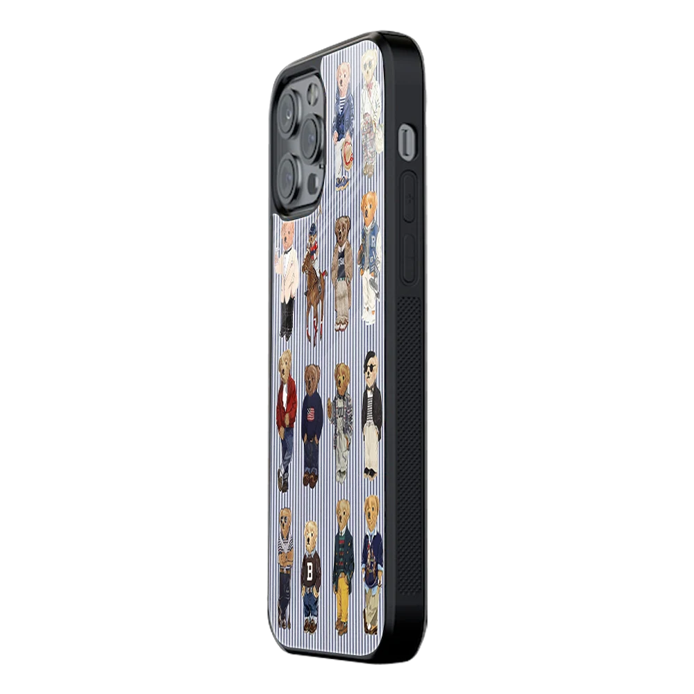 Slim Glass Back Phone Case for Multiple Brands iPhone, Samsung, Redmi, OnePlus, Oppo, Vivo