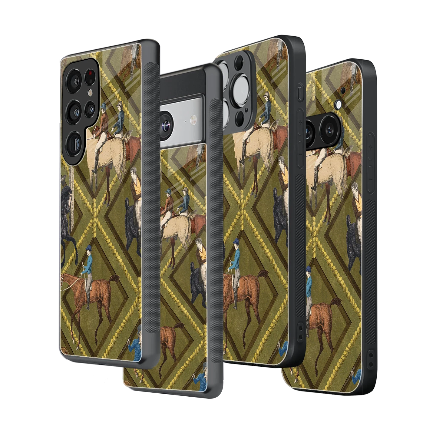 Stylish Glass Back Case for All Smartphones iPhone, Samsung, OnePlus, Pixel, Redmi, Oppo, Vivo, Motorola