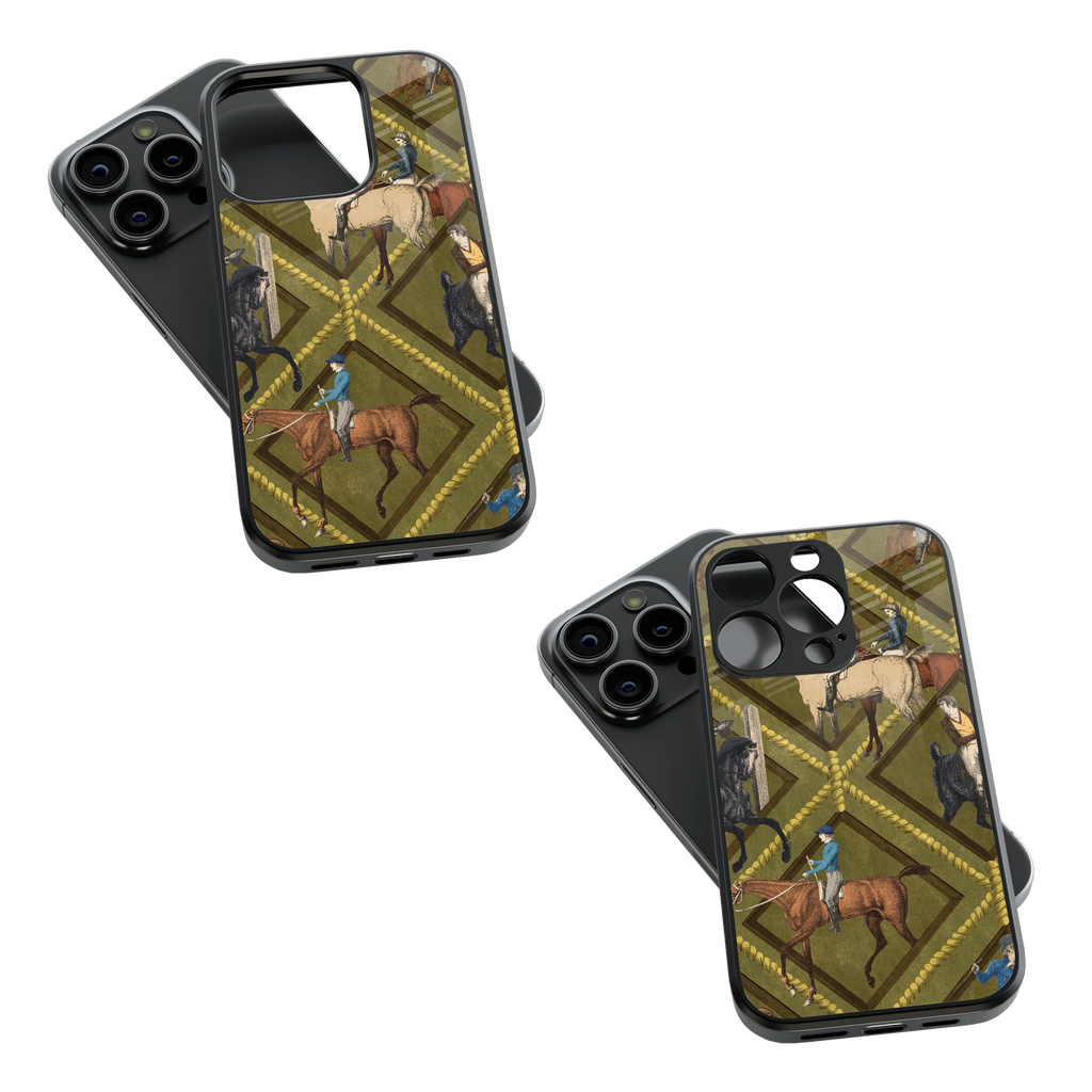 Trendy Glass Back Mobile Case for iPhone, Samsung, Redmi, OnePlus, Google Pixel, Motorola