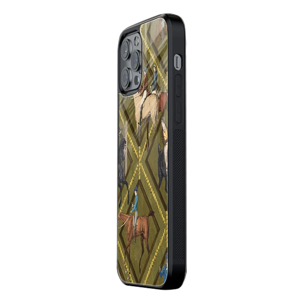 Slim Glass Back Phone Case for Multiple Brands iPhone, Samsung, Redmi, OnePlus, Oppo, Vivo