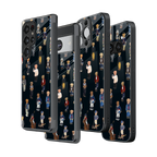 Stylish Glass Back Case for All Smartphones iPhone, Samsung, OnePlus, Pixel, Redmi, Oppo, Vivo, Motorola