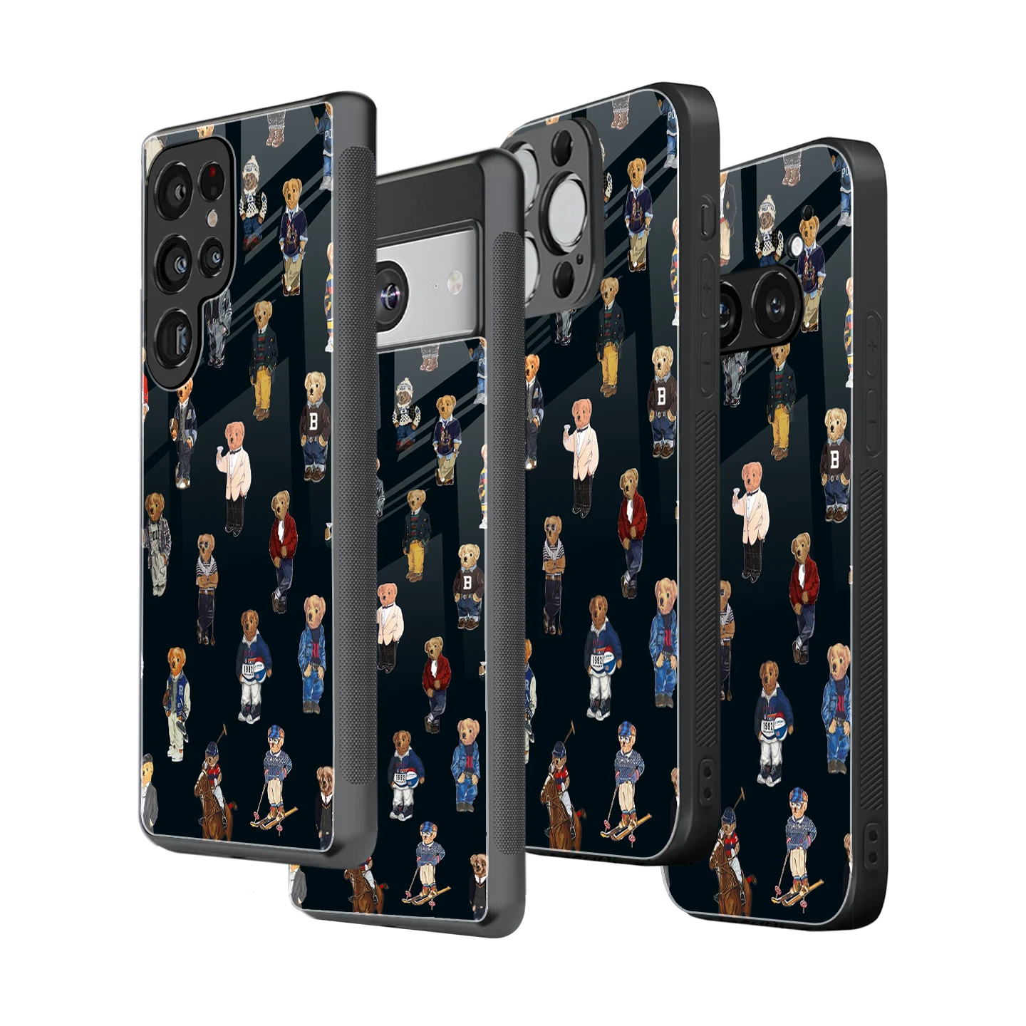Stylish Glass Back Case for All Smartphones iPhone, Samsung, OnePlus, Pixel, Redmi, Oppo, Vivo, Motorola