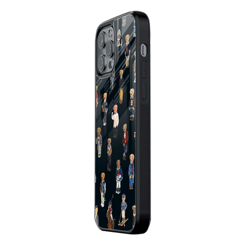 Slim Glass Back Phone Case for Multiple Brands iPhone, Samsung, Redmi, OnePlus, Oppo, Vivo