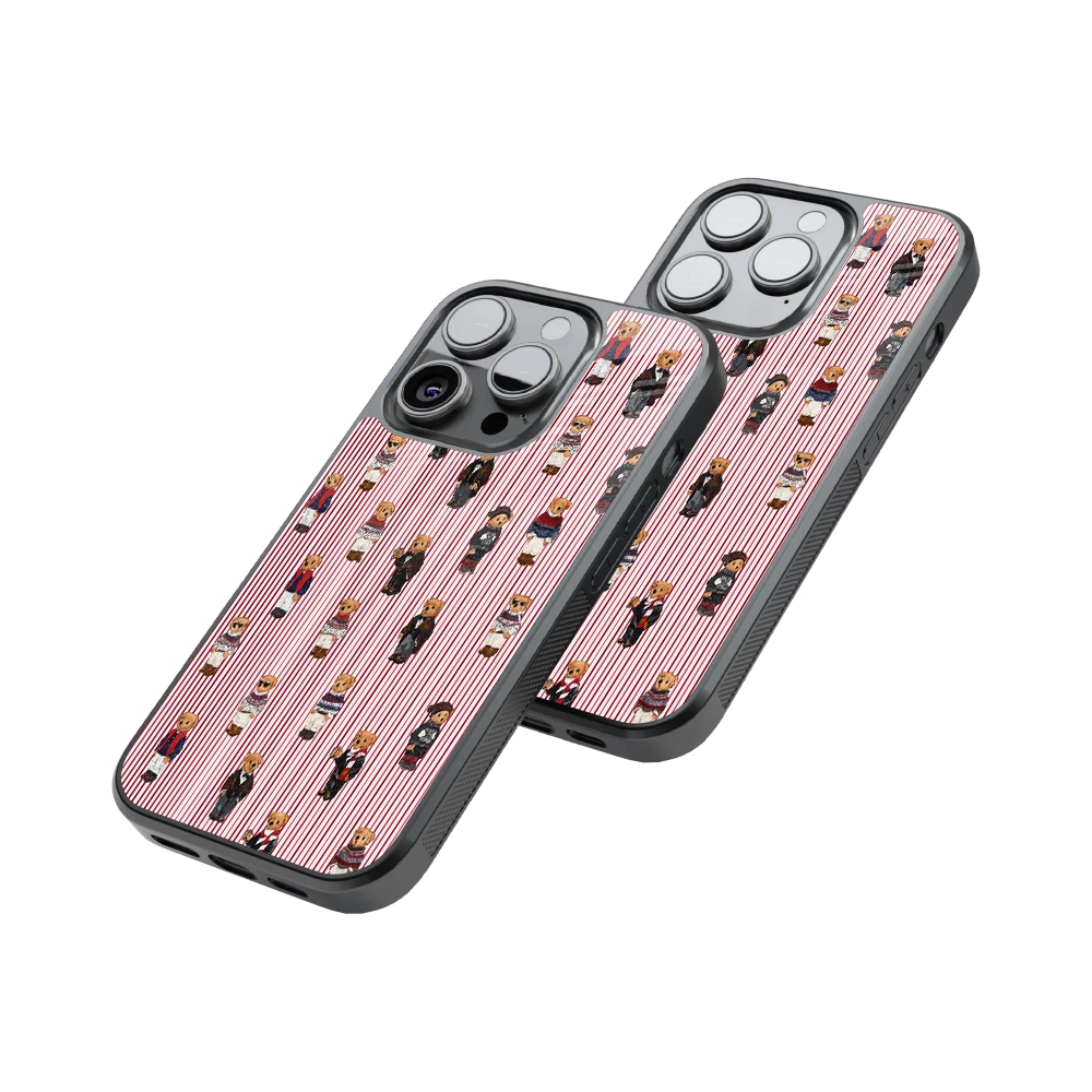 Protective Glass Back Phone Case Compatible with iPhone, Samsung, OnePlus, Pixel & More