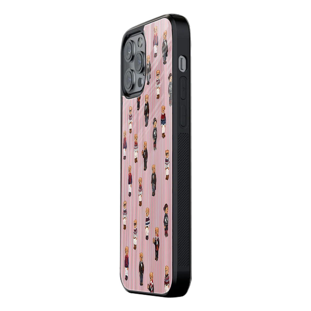 Slim Glass Back Phone Case for Multiple Brands iPhone, Samsung, Redmi, OnePlus, Oppo, Vivo