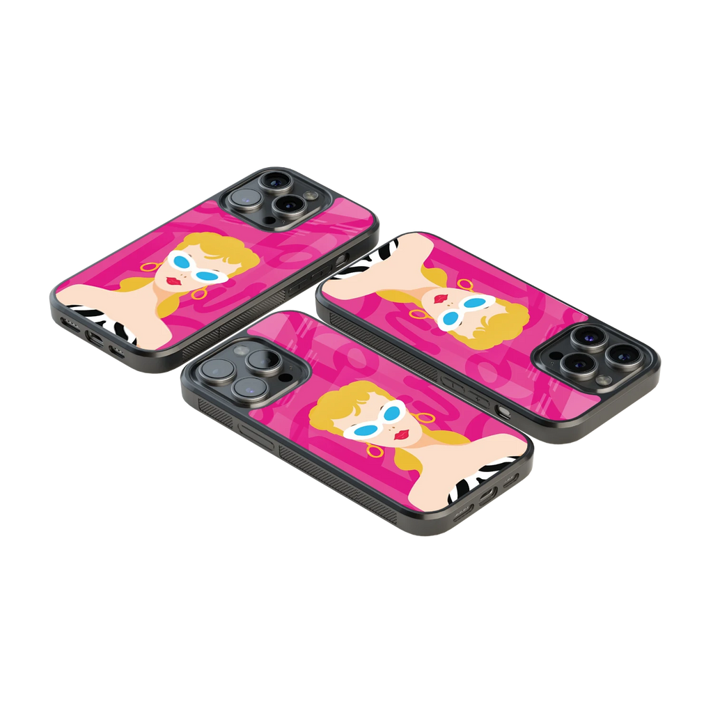 Luxury Glass Back Mobile Cover for iPhone, Samsung Galaxy, OnePlus, Pixel, Redmi & More